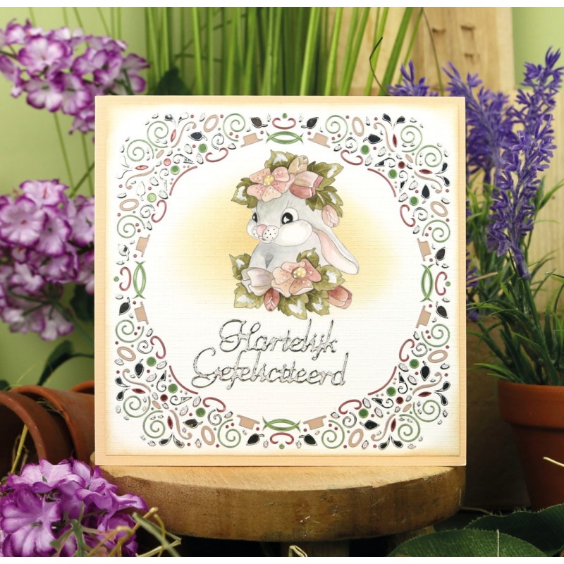 3D Cutting Sheets - Precious Marieke - All About Animals - All About Pink