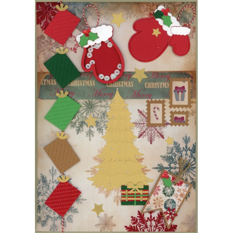Dies - Berries Beauties -Nostalgic Noel - Nostalgic Glove