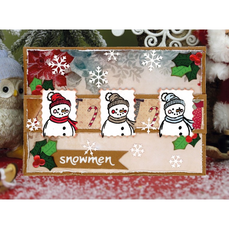 Dies - Berries Beauties -Nostalgic Noel - Nostalgic Postage Stamps