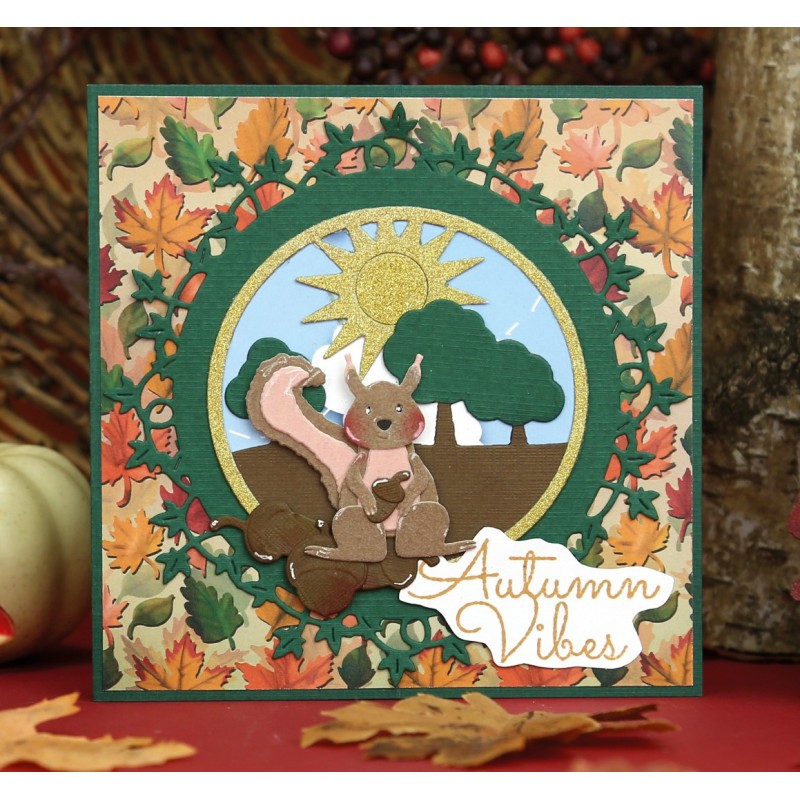 Designed by Anna - Mix and Match Cutting Dies - Scarlett Squirrel