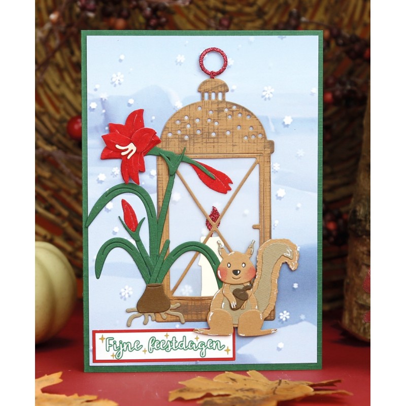 Designed by Anna - Mix and Match Cutting Dies - Scarlett Squirrel