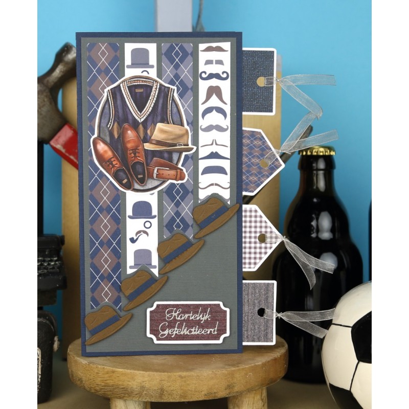 3D Cutting Sheets - Amy Design - We Are Men - Drinks