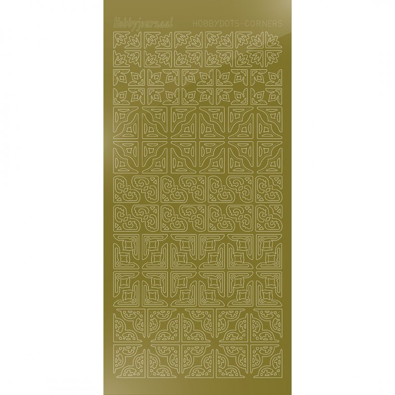 Hobbydots Corners - Mirror Gold