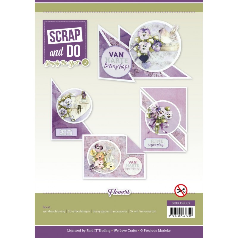 Scrap and Do Simply the Best 2 - Precious Marieke - Flowers