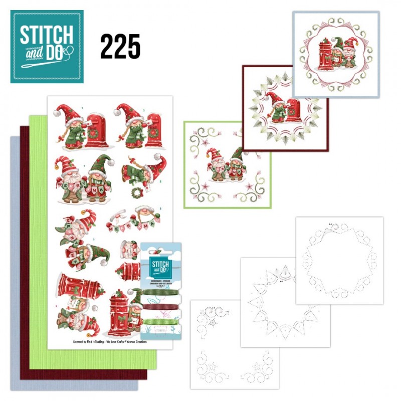 Stitch and Do 225 - Gnomes for Christmas