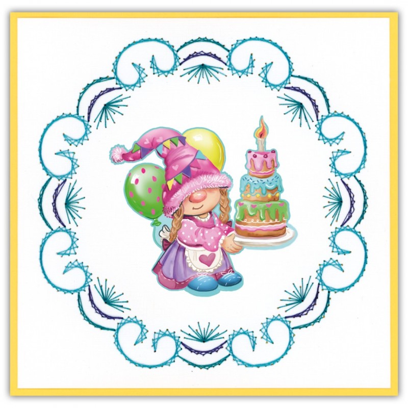 Stitch and Do 233 - Yvonne Creations - Gnome Cake