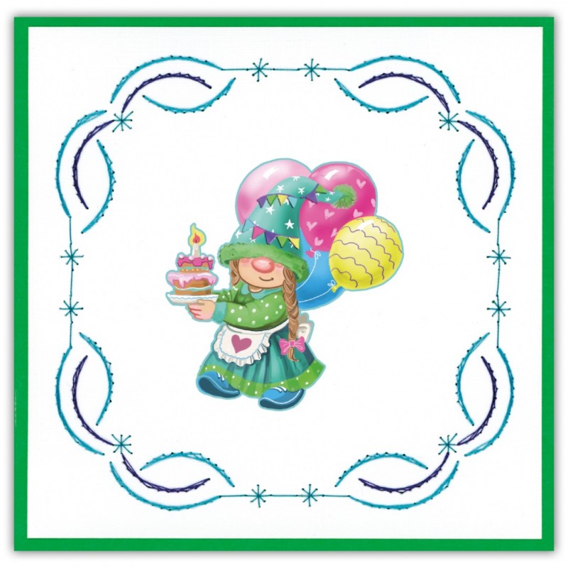 Stitch and Do 233 - Yvonne Creations - Gnome Cake