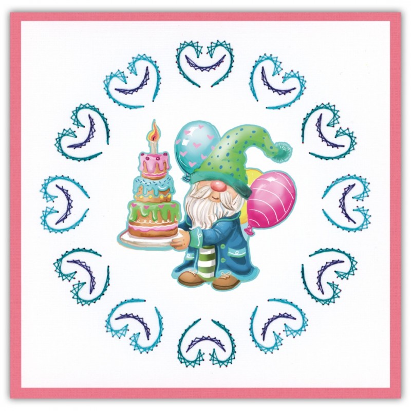 Stitch and Do 233 - Yvonne Creations - Gnome Cake