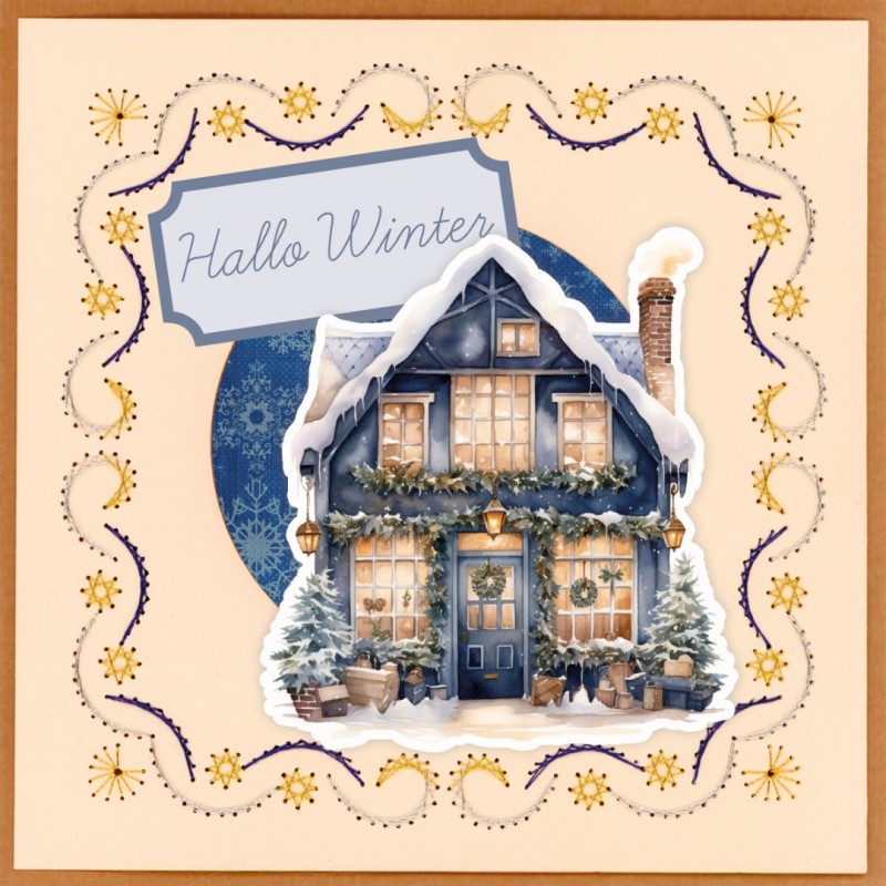 Stitch and do on Colour 32 - Falling for Christmas