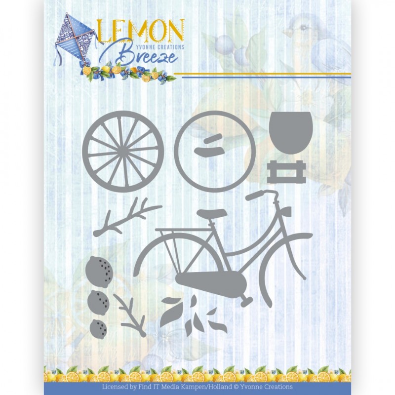 Dies - Yvonne Creations - Lemon Breeze - Lemon Bike