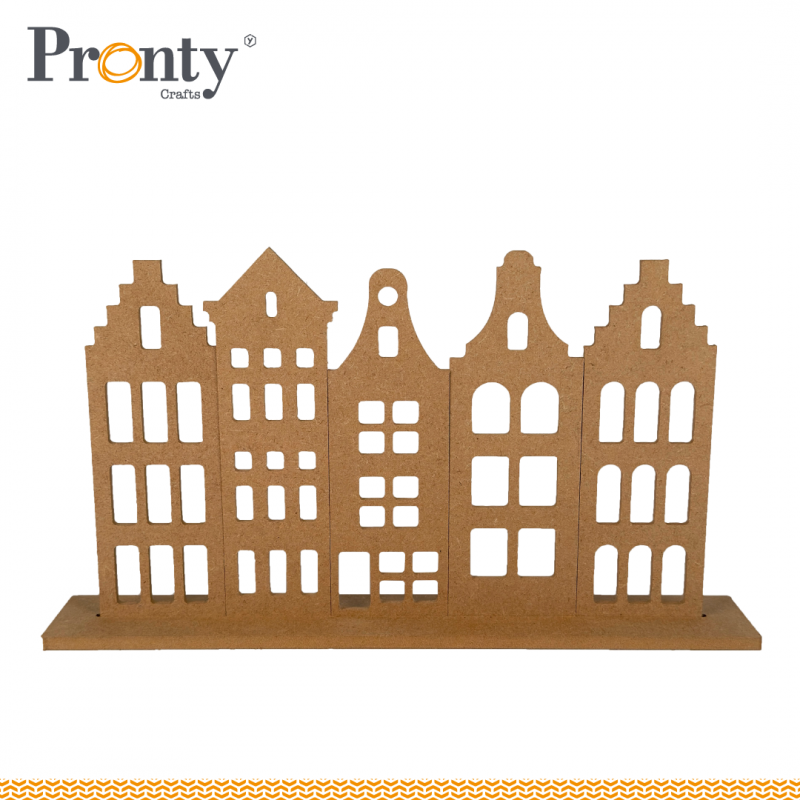 MDF Scene - Pronty Crafts - Christmas Houses