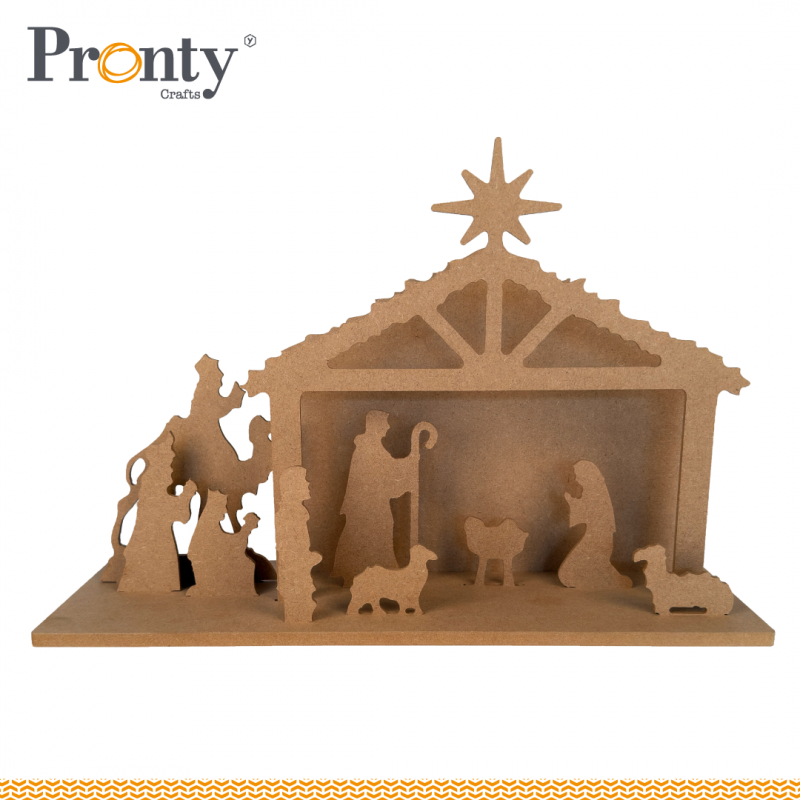 MDF Scene - Pronty Crafts - Christmas Crib
