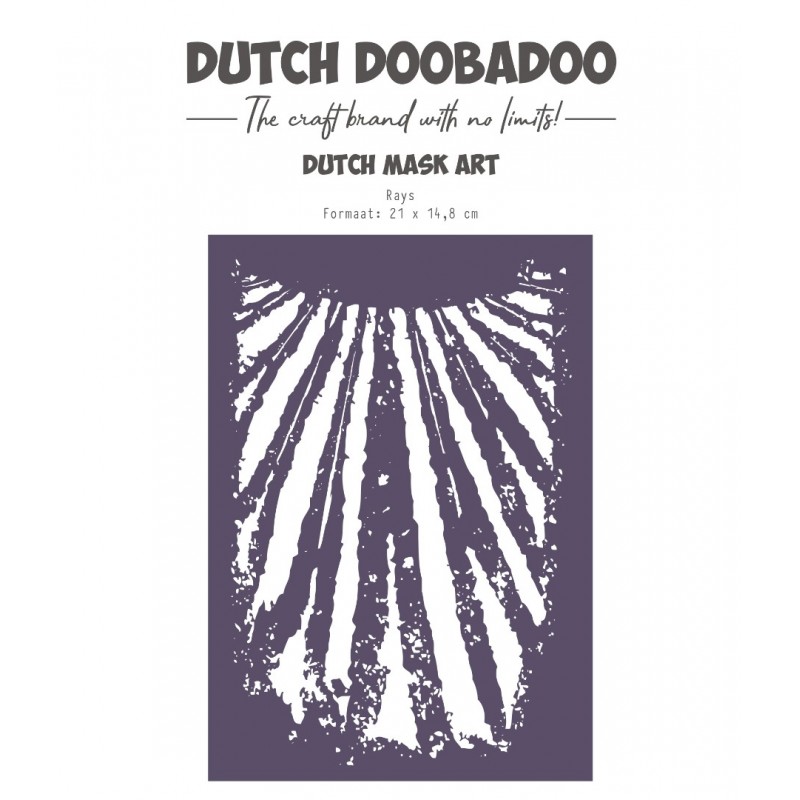 Dutch Mask Art - DDBD - A5 Rays
