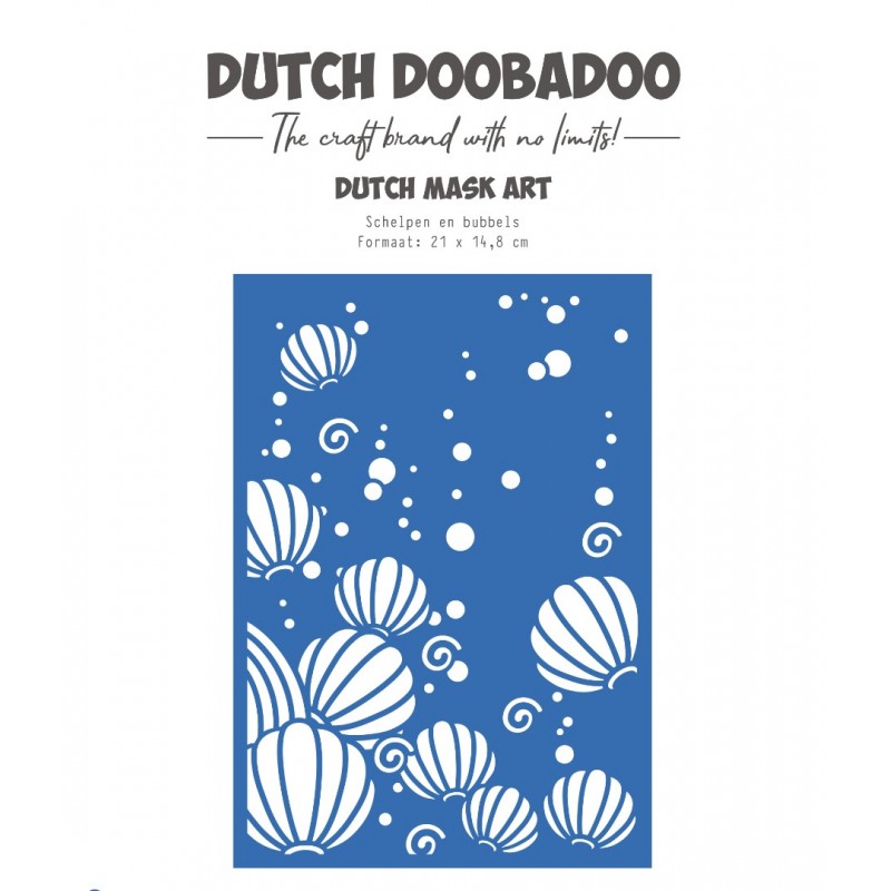 Dutch Mask Art - DDBD - Bubbles A5