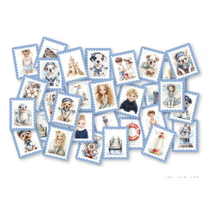 Die-cuts - DDBD - Waves of the Sea