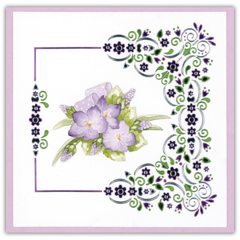 Dot and Do 276 - Precious Marieke - Purple Blossom