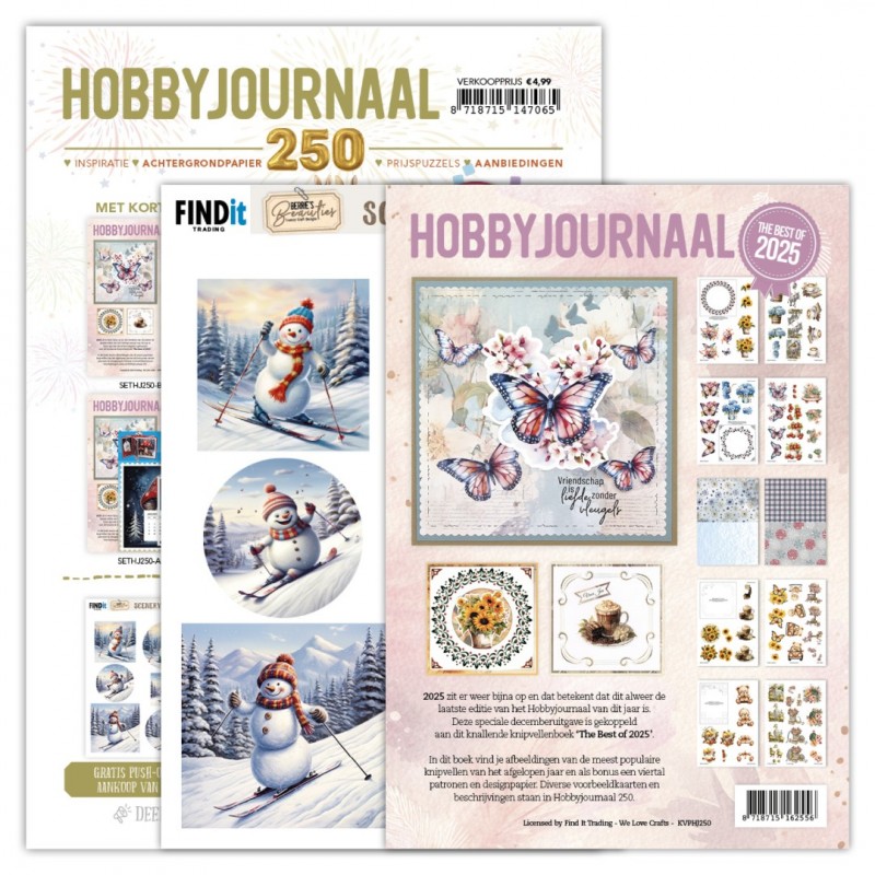 Hobbyjournaal 250 + Best Off Brochure + Gratis Scenery (DELIVERY STARTS 10 DECEMBER)