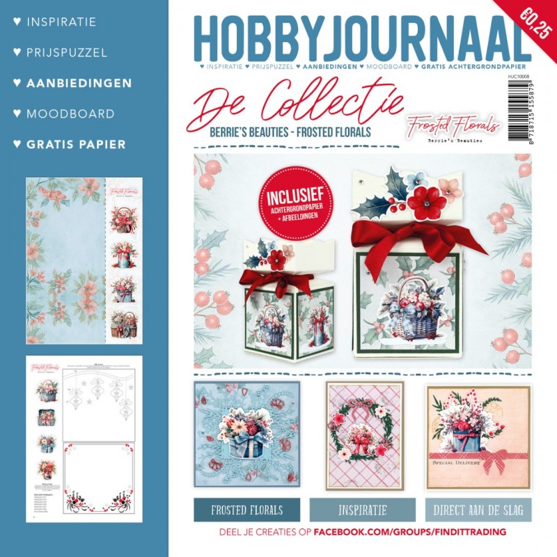 Hobbyjournaal: De collectie 8 - Frosted Florals (50 PCS)