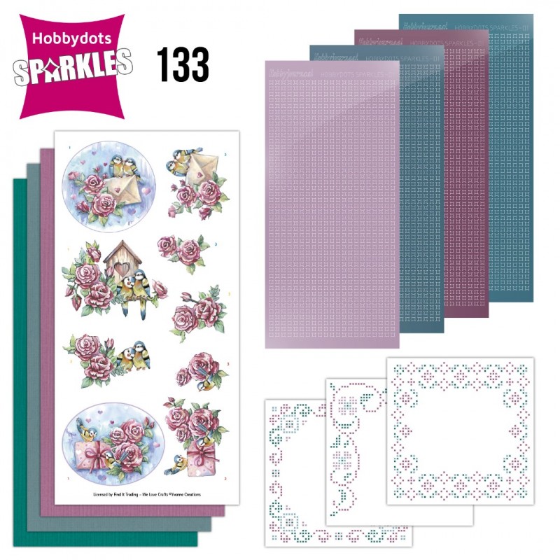 Sparkles 133 - Yvonne Creations - Love Birds