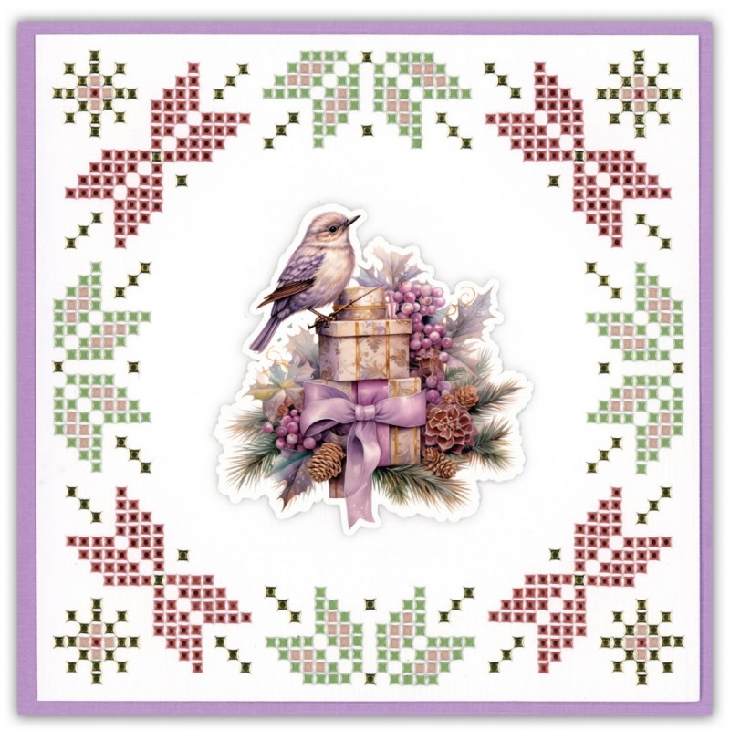 Sparkles 140 - Berries Beauties - Pastel Purple Christmas