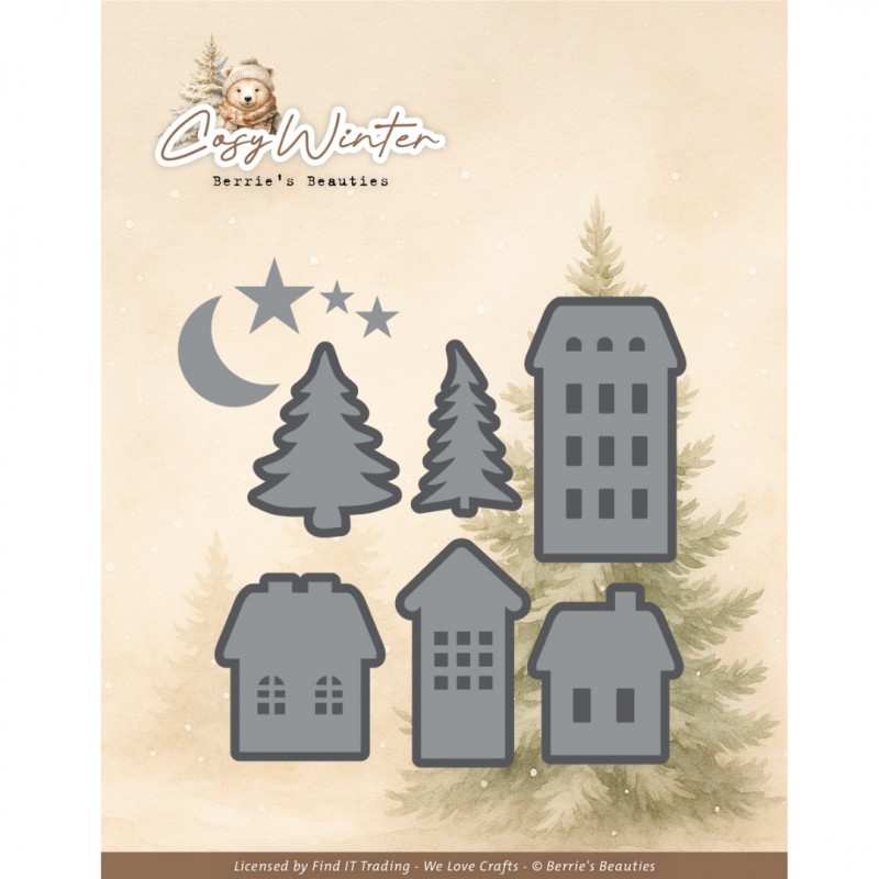Dies - Berries Beauties - Cosy WInter - Winter Village Dies - Berries Beauties - Cosy WInter - Winter Village