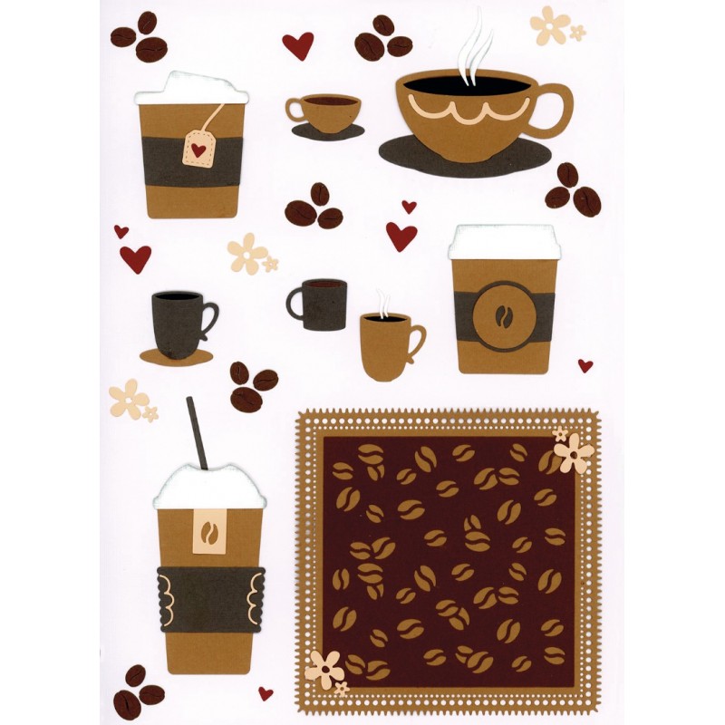 Dies - Berries Beauties - Coffee Moments - Coffee to Go