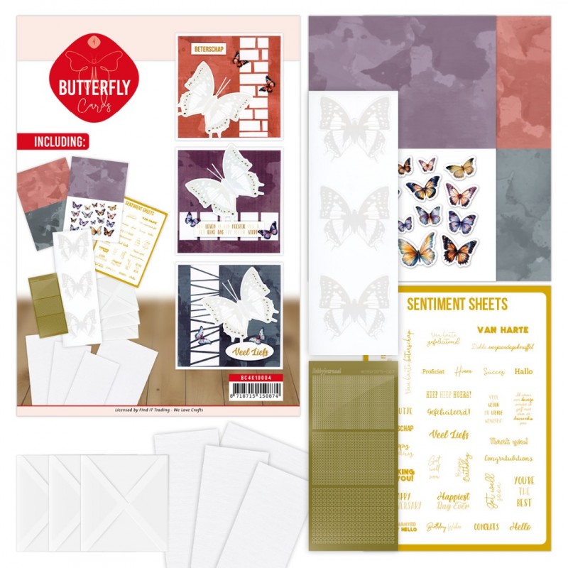 BC4K10004 - Butterfly Cards 4