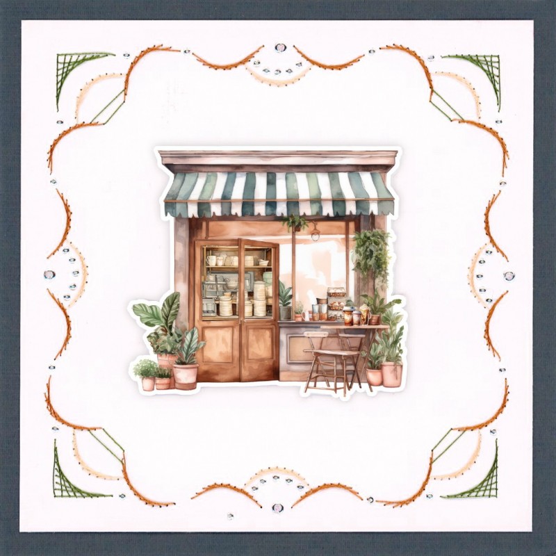 Creative Embroidery 68 - Berries Beauties - Coffee moment