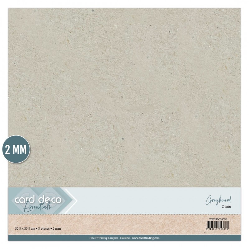 Greyboard 2 mm - 30,5 x 30,5 cm