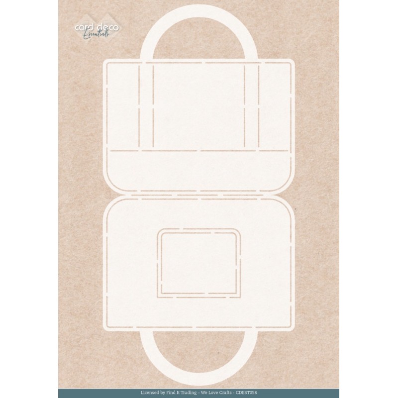 Stencil - Card Deco Essentials - Tulip Handbag - A4