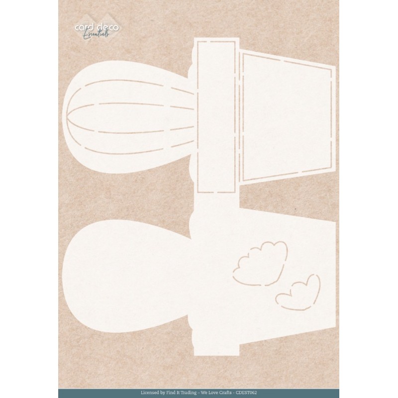 Stencil - Card Deco Essentials - Plant Paradise Card - A4