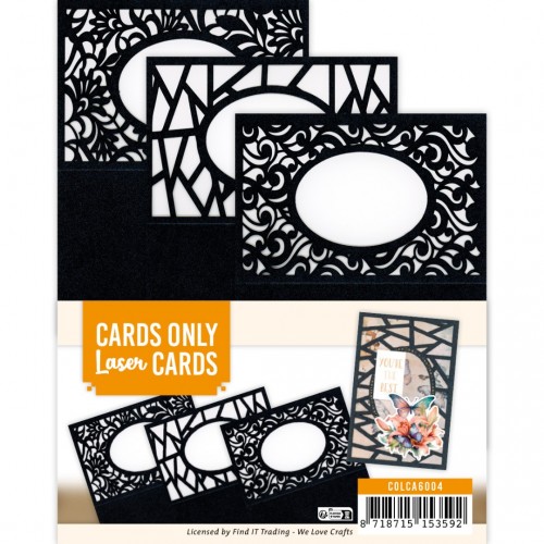 Cards Only - Laser Cards 4K - Set 2 zwart