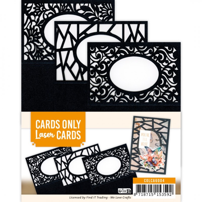 Cards Only - Laser Cards 4K - Set 2 zwart
