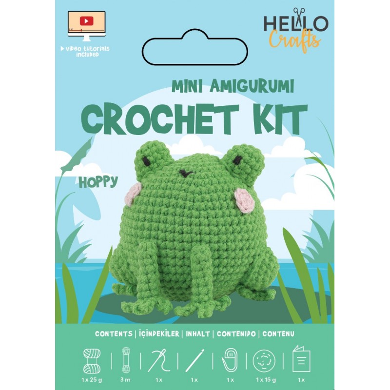 Knitty Critters - Easy Amigurumi Kit - Hoppy