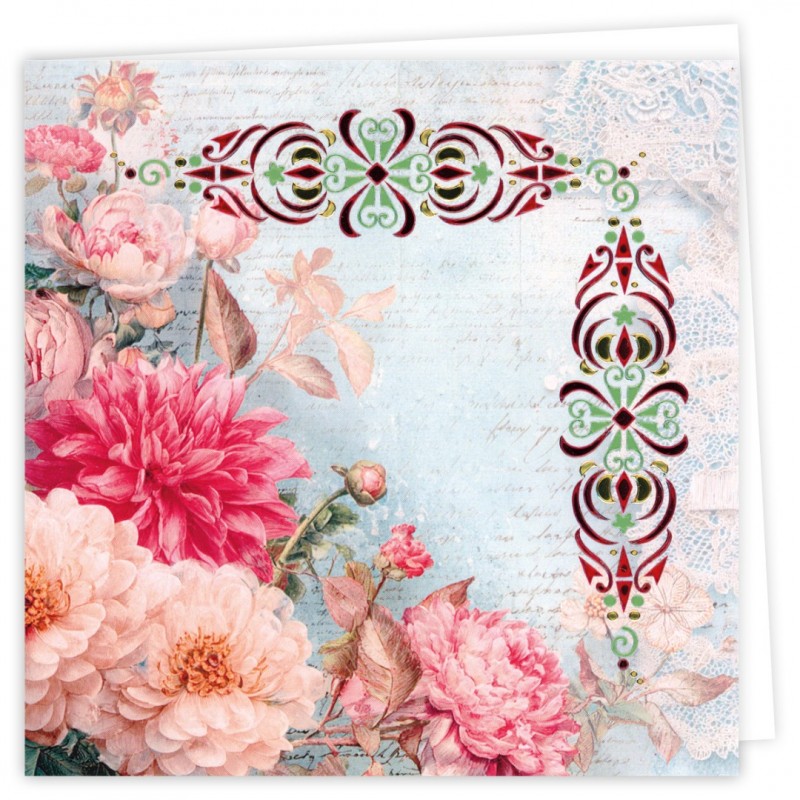 Dot and Do Cards 33 - Berries Beauties - Pink Flowers