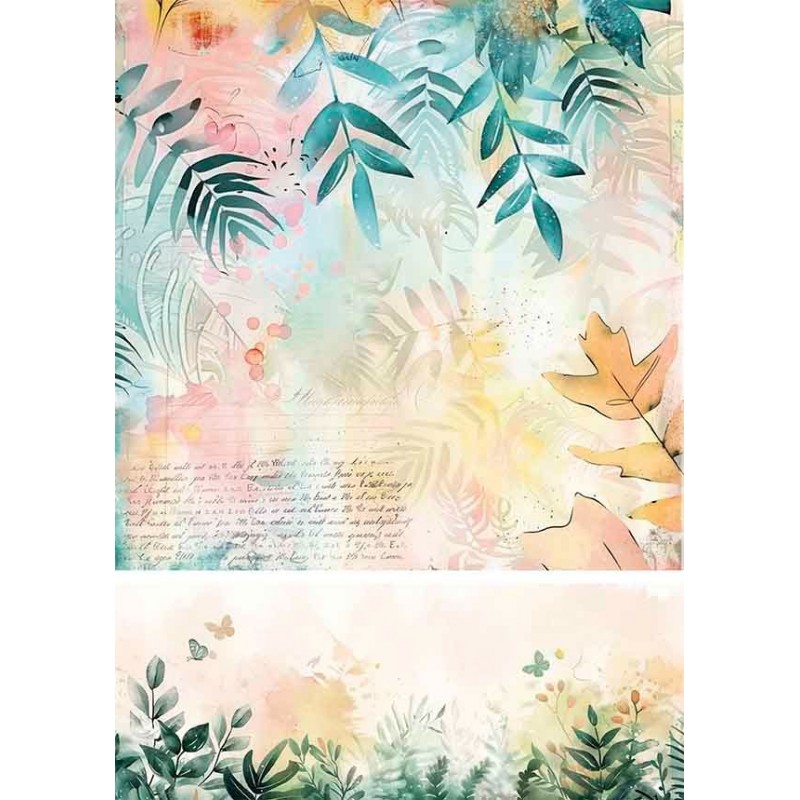 Dear Paper - A Card and Art Journaling Serie  - Backgrounds - Giraffe