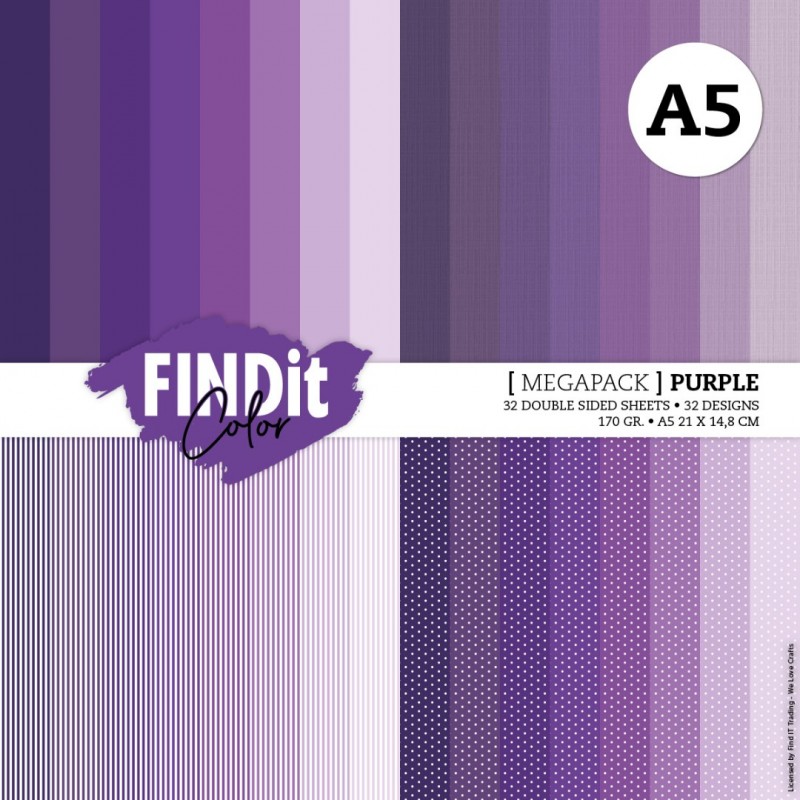 Findit Color - Megapack - Purple - A5