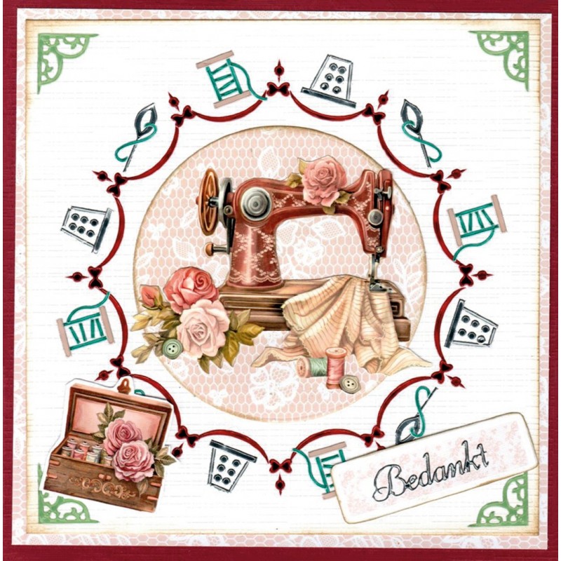 3D Cutting Sheet - Amy Design - Sewing Serenity - Sewing Machine