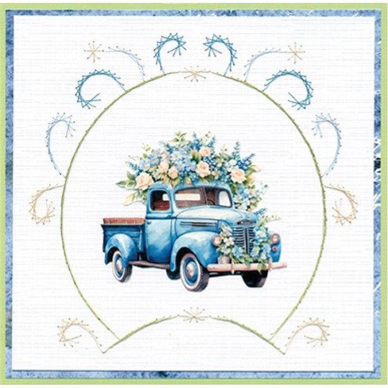 3D Cutting Sheet - Berries Beauties - Blue Meadow - Transport