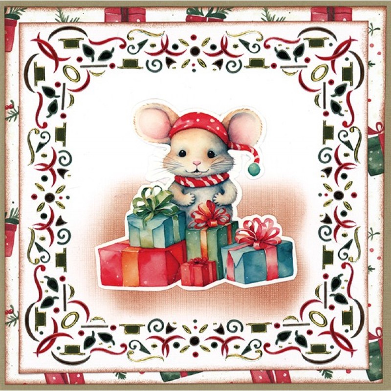 3D Cutting Sheet - Berries Beauties - A Very Furry Christmas - Mini