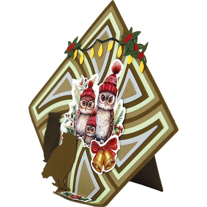 Paperpack - Berries Beauties - A Very Furry Christmas 20 x 20 cm