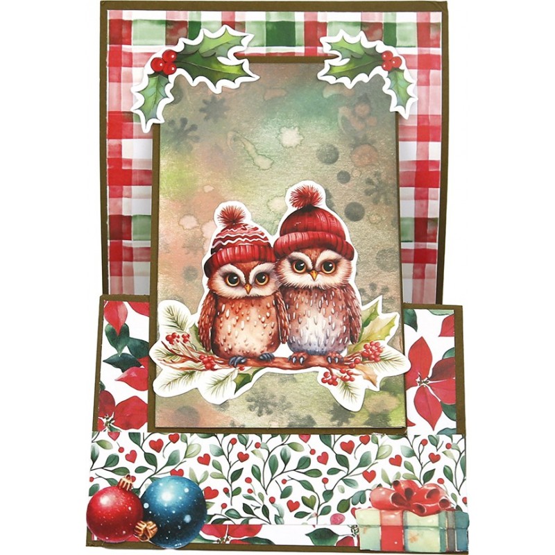 Paperpack - Berries Beauties - A Very Furry Christmas 20 x 20 cm