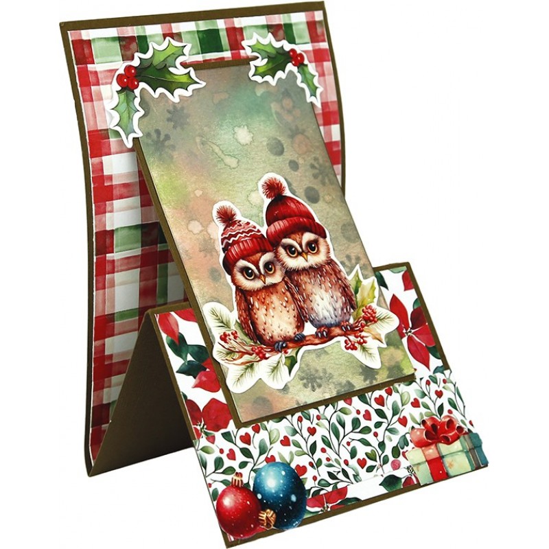 Paperpack - Berries Beauties - A Very Furry Christmas 20 x 20 cm