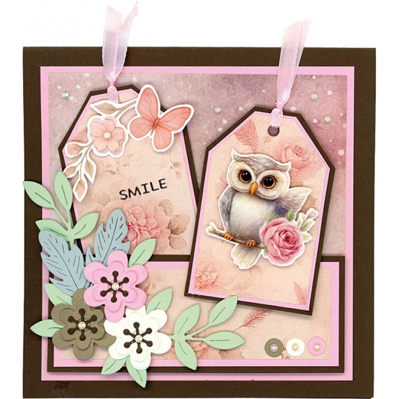 3D Pushout Sheet - Berries Beauties - Owlways Yours - Whimsy