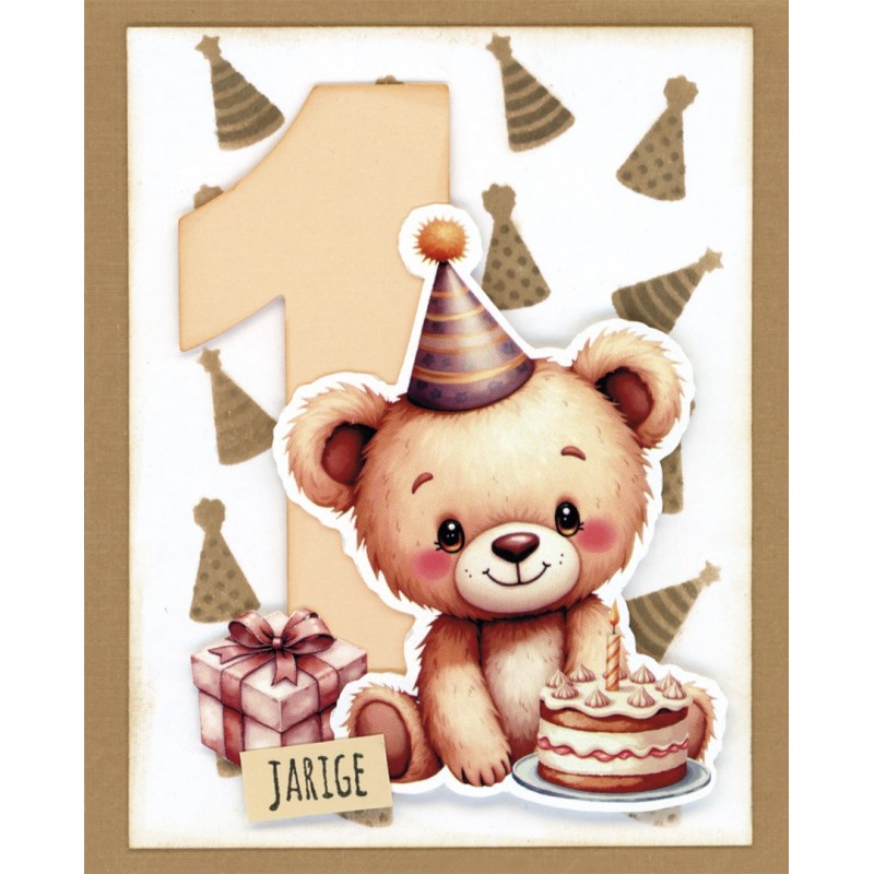 3D Cutting Sheet - Berries Beauties - Teddy - Present