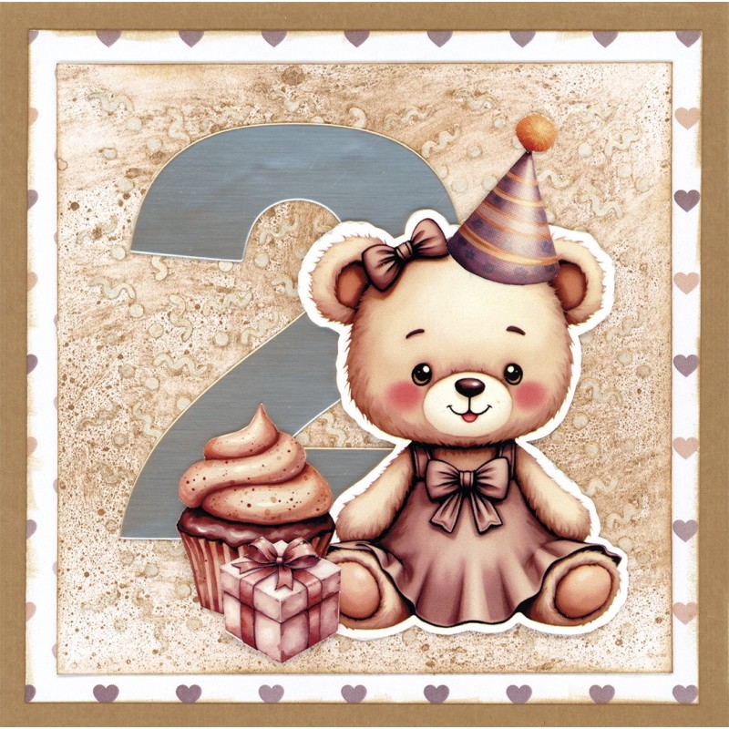 3D Cutting Sheet - Berries Beauties - Teddy - Present