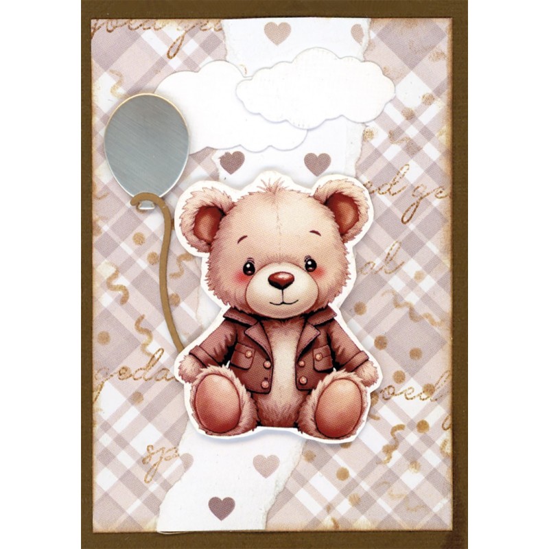 3D Cutting Sheet - Berries Beauties - Teddy - Present