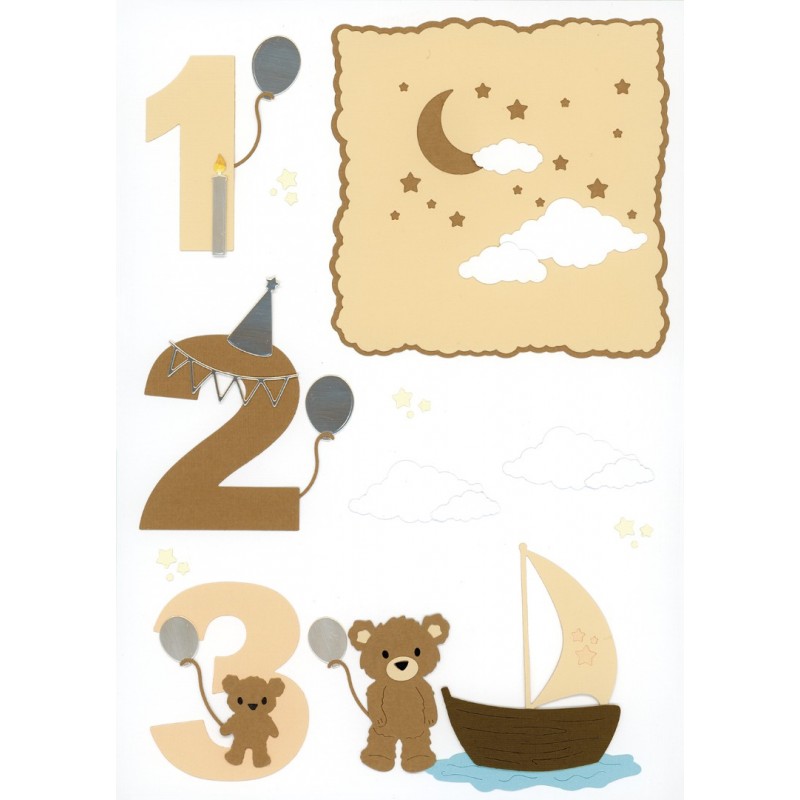 Dies - Berries Beauties - Teddy - Teddy and the Moon