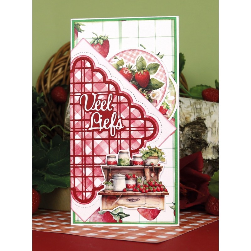 3D Cutting Sheet - Berries Beauties - Sweet Strawberries -Strawberry Sale