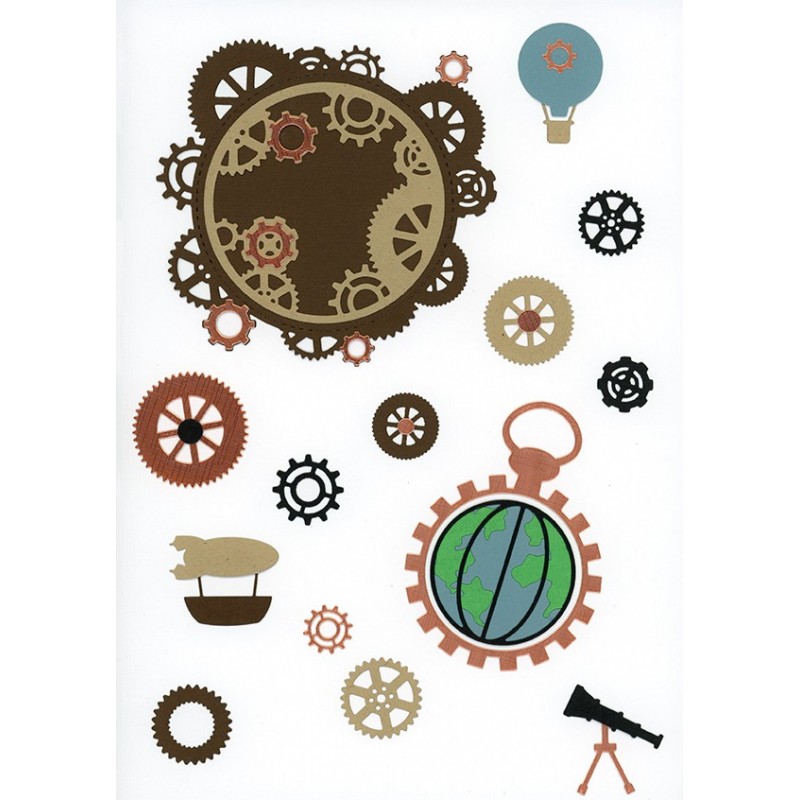 Dies - Berries Beauties - Steampunk - Steampunk Globe